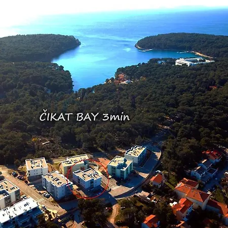 Appartement Beautiful View With Garage Space Mali Lošinj